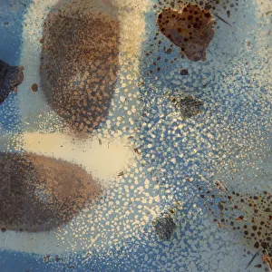 Abstract Collection: Blue and brown abstract