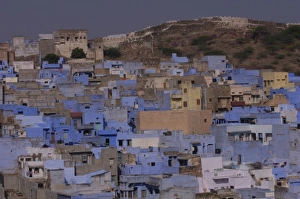 Images Dated 9th November 2006: Blue City Jodhpur. Rajasthan, INDIA