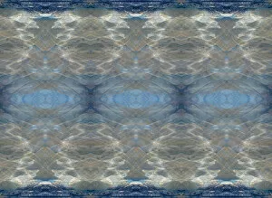 Blue and grey abstract