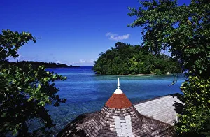 Jamaica Prints: Blue Lagoon, Port Antonio, Jamaica