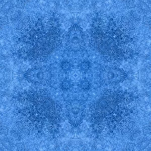 Abstract Collection: Blue and white abstract