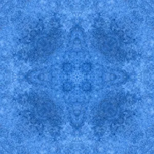 Abstract Collection: Blue and white abstract