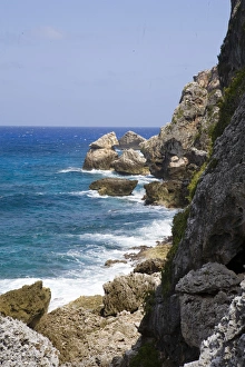 Images Dated 30th March 2006: The Bluff northcoast, Cayman Brac, Cayman Islands, Caribbean