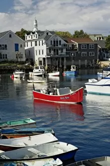 Images Dated 12th October 2007: Boats at Rockport harbor, Rockport, Massachusetts