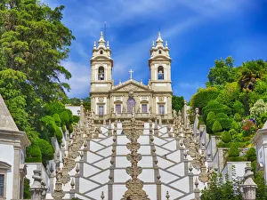Images Dated 2nd July 2015: Bom Jesus do Monte complex