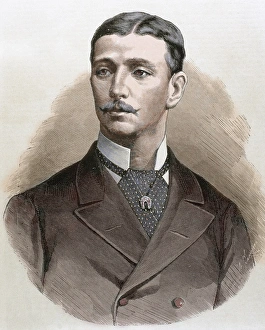Bonaparte, Eugene Louis Napoleon (1856-1879). French Prince. Son of Napoleon III