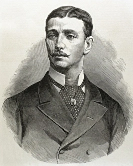 Bonaparte, Eugene Louis Napoleon (1856-1879). French Prince. Son of Napoleon III