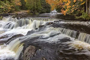 Bond Falls Prints: Bond Creek near Paulding in the Upper Peninsula of Michigan, USA