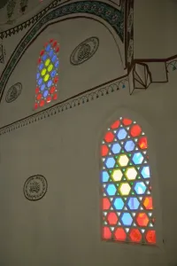 Bosnia Prints: Bosnia-Hercegovina - Mostar. Old Town Mostar - Karadjozbeg mosque (b. 1557) - interior