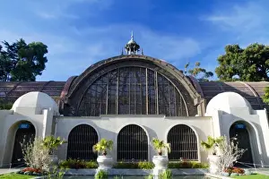 Images Dated 31st March 2011: The Botanical Building and Reflection Pond in the El Prado area of Balboa Park, San Diego