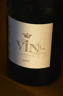 Bottle of cuvee Le vin selon David Fourtout ( The Wine according
