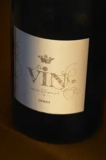 Bottle Prints: Bottle of cuvee Le vin selon David Fourtout ( The Wine according
