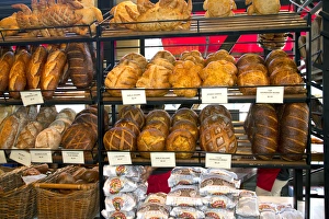 Neighborhood Prints: Boudin sourdough bread bakery at Fishermans Wharf in San Francisco, California, USA