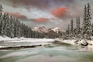 Images Dated 28th June 2024: Bow River at Morant's Curve, Canada