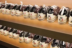 Still Life Prints: Bowling shoes