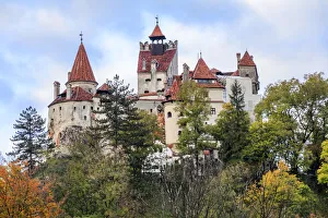 Images Dated 14th October 2016: Bran, Romania. Castle Bran, Exterior. Draculas Castle