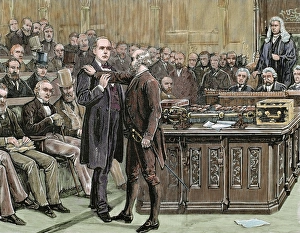British Prints: Brandlaugh, Charles (1833-1891). English politician