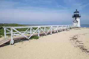 Nantucket Prints: Brant Lighthouse, Nantucket Harbor, Nantucket, Massachusetts, USA