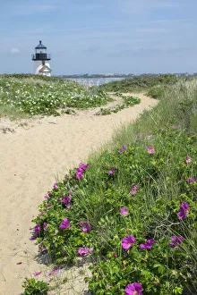 Images Dated 4th June 2016: Brant Lighthouse, Nantucket Harbor, Nantucket, Massachusetts, USA