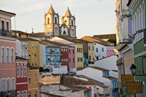 Brazil, state of Bahia. Salvador, the oldest city in Brazil. Pelourinho (Old City)