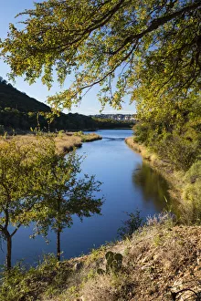 Images Dated 27th October 2017: Brazos River below Possum Kingdom Lake from Highway 16