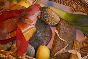 Lemon Prints: Bread basket, Vienna, Austria
