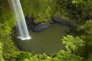 Bridal Veil Falls, near Raglan, Waikato, North Island, New Zealand