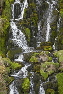 Trotternish Peninsula Prints: Brides Veil Waterfall, Isle of Skye, Scotland, United Kingdom