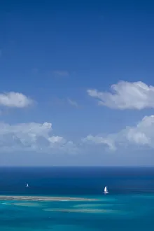British Virgin Islands, Virgin Gorda. North Sound from Fanny Hill