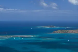 Images Dated 8th February 2017: British Virgin Islands, Virgin Gorda. North Sound from Fanny Hill