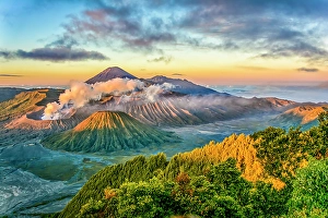 Indonesia Prints: Bromo-National Park, Java, Indonesia