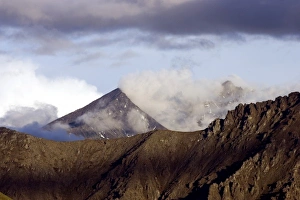 Images Dated 26th June 2006: Brooks Range Peaks In The Clouds - Arctic National Wildlife Refuge Alaska