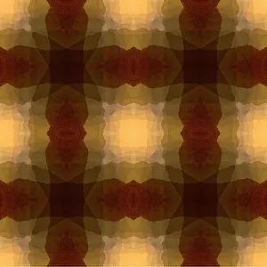 Earth Tone Prints: Brown, red, and yellow abstract