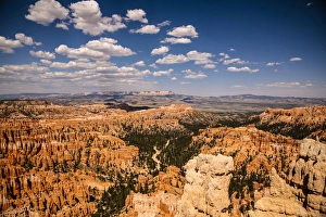 Images Dated 24th June 2016: Bryce Canyon, National Park, Utah. Hoodoos and canyons at nine thousand feet