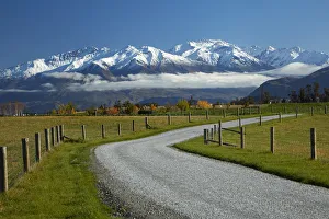 Central Otago Prints: Buchanan Peaks, Wanaka, Otago, South Island, New Zealand