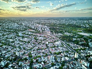 View From Above Prints: Buenos Aires, Argentina from above