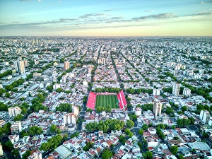 View From Above Prints: Buenos Aires, Argentina from above