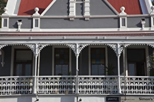 Building detail in Simons Town, Western Cape, South Africa