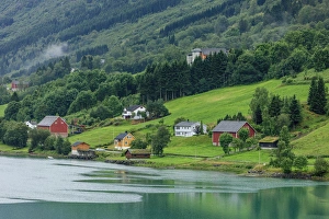 Buildings. Architecture. Olden. Norway