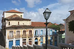 Maranhao Prints: Buildings in historic center of Sao Luis (UNESCO World Heritage site), Maranhao State