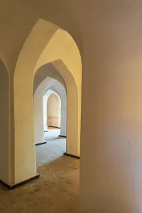 Images Dated 5th April 2024: Bukhara, Uzbekistan, Central Asia interior doorways in the Kalan Mosque in Bukhara