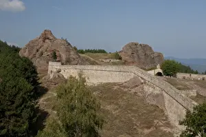 Images Dated 9th September 2009: Bulgaria, Belogradshick. The Rocks of Belogradshick & Belogradshick Fortress