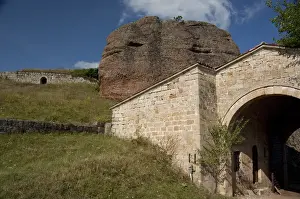 Images Dated 9th September 2009: Bulgaria, Belogradshick. The Rocks of Belogradshick & Belogradshick Fortress walls