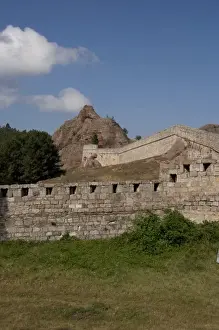 Images Dated 9th September 2009: Bulgaria, Belogradshick. The Rocks of Belogradshick & Belogradshick Fortress walls