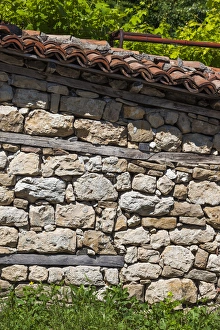 Images Dated 10th June 2014: Bulgaria, Central Mountains, Veliko Tarnovo-area, Arbanasi, Ottoman-era house detail