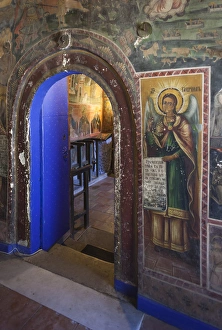 Images Dated 10th June 2014: Bulgaria, Central Mountains, Veliko Tarnovo-area, Preobrazhenski Monastery, built in 1825