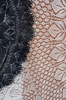 Images Dated 6th September 2011: Bulgaria, Nessebur (aka Nessebar or Nesebar). Traditional Bulgarian lace