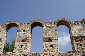 Images Dated 6th September 2011: Bulgaria, Nessebur (aka Nessebar). Ruins of St