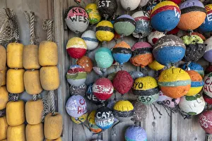 Decorative Prints: Buoys in Key West, Florida, USA