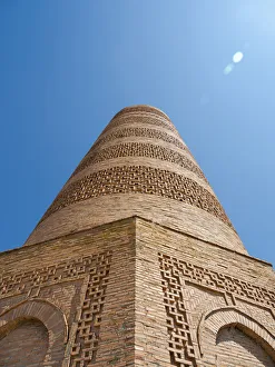 Décor Prints: Burana Tower, a former minaret and icon of Kyrgyzstan. Balasagun an ancient city of